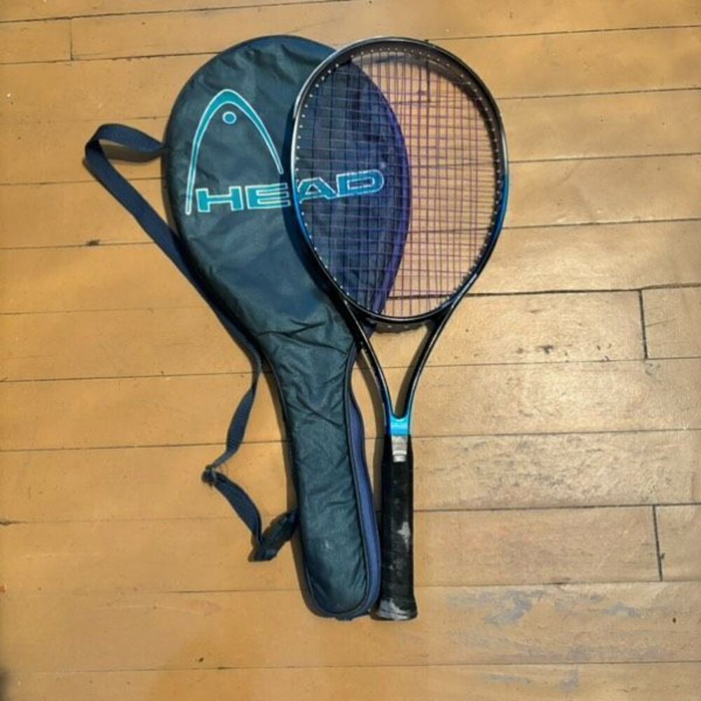 Head Trisys 250 Double Power Wedge 660cm 4 3/8 SL Tennis Racket With Case